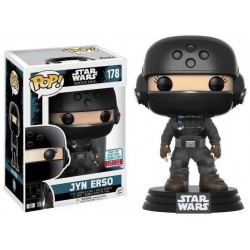 Action Figure Star Wars POP! Wars Rogue One Jyn Disguise Helmet 178 NYCC 2017 Exclusive Vinyl Bobble-Head