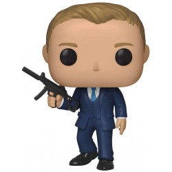 Funko Pop! Movies: James Bond - Daniel Craig (Quantum of Solace), Multicolor, Standard