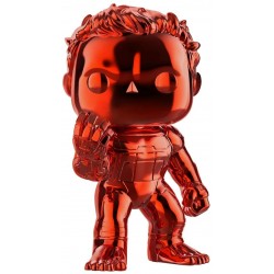 Action Figure Marvel Funko Avengers Endgame POP! Hulk Exclusive Vinyl 499 Red Chrome