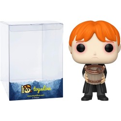 Action Figure Funko Ron Weasley Funk?o Pop! Vinyl Bundle 1 Compatible 'ToysDiva' Graphic Protector 114 48066 B