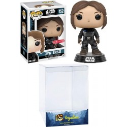 Action Figure Funko Jyn Erso Target Exc Funk?o Pop! Vinyl Bundle 1 Compatible 'ToysDiva' Graphic Protector 152 10453 B