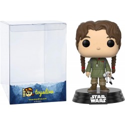 Action Figure Funko Young Jyn Erso Funk?o Pop! Vinyl Bundle 1 Compatible 'ToysDiva' Graphic Protector 185 14872 B