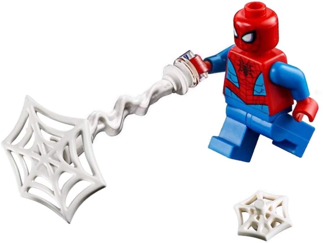 LEGO Marvel Super Heroes LOOSE Minifigure Spider-Man Webs - VELLSTORE