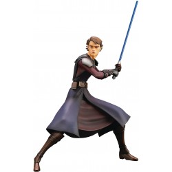 Action Figure Star Wars Kotobukiya Wars: The Clone Anakin Skywalker ArtFX+ Statue, Multicolor