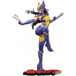 Action Figure Marvel Kotobukiya Universe Wolverine (Laura Kinney) Bishoujo Statue, Multicolor