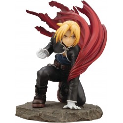 Action Figure Kotobukiya Fullmetal Alchemist: Edward Elric ArtFX J Statue, Multicolor, 6 inches