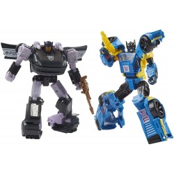 Action Figure Transformers Generations War for Cybertron Galactic Odyssey Collection Dominus Criminal Pursuit 2-Pack, Amazon Exclusive, Ages 8 and Up, 5.5-in