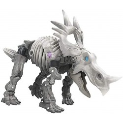 Action Figure Transformers Toys Generations War for Cybertron: Kingdom Deluxe WFC-K15 Ractonite Fossilizer Action Figure - Kids Ages 8 and Up, 5.5-inch