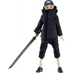 Action Figure Figma Max Factory Styles: Female Body (Yuki) with Techwear Outfit Action Figure, Multicolor