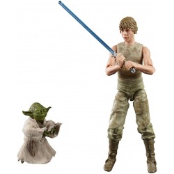 Action Figure Star Wars The Black Series Luke Skywalker and Yoda (Jedi Training) 6-Inch-Scale Wars: Empire Strikes Back 40th Anniversary Figures