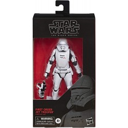 Action Figure Star Wars The Black Series First Order Jet Trooper Toy 6-inch Scale Rise of Skywalker Collectible Figure, Kids Ages 4 and Up