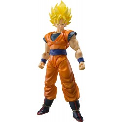 Action Figure Bandai Tamashi Nations - Dragon Ball Z Super Saiyan Full Power Son Goku,Bandai Spirits S.H.Figuarts