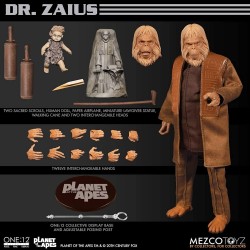 Action Figure Mezco Toyz One 12 Collective Planet of The Apes (1968) Dr. Zaius