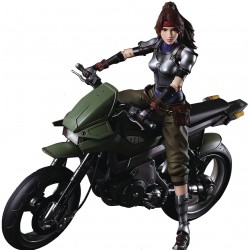 Action Figure Play Arts Kai Square Enix Final Fantasy VII Remake: Jessie and Motorcycle Action Figure Set