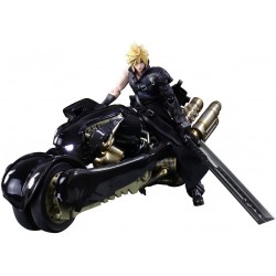 Action Figure Play Arts Kai Square Enix Final Fantasy Advent Children Cloud & Fenrir Set Action Figure