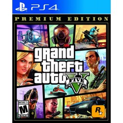 Video Game Grand Theft Auto V Premium Edition Playstation 4