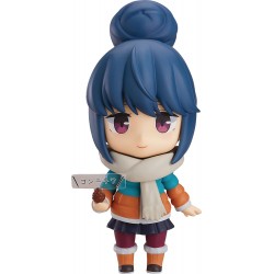 Laid-Back Camp: Rin Shima DX Ver Nendoroid PVC Figure (Re-Run) by Max Factory