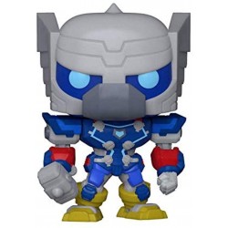 Funko POP Marvel: Marvel Mech - Thor Vinyl Bobblehead, Multicolor, Standard