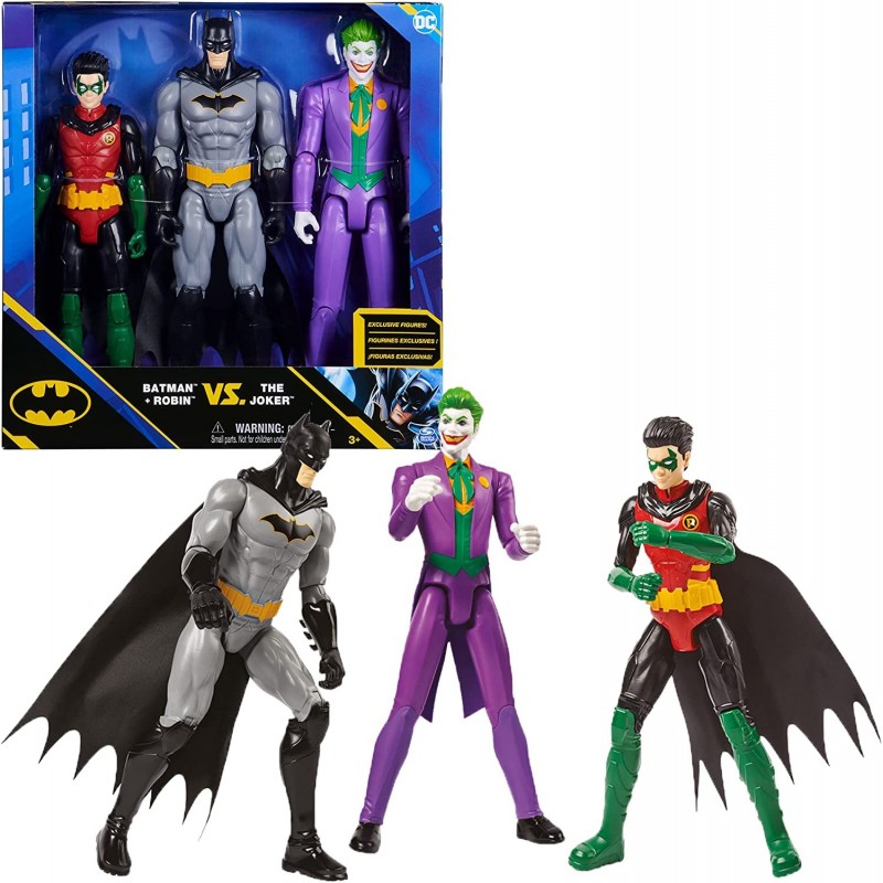 DC Comics, 12-inch Batman Action Figure, Kids Toys for Boys and Girls Ages  3 and Up