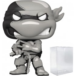 Figura Teenage Mutant Ninja Turtles Michelangelo PX Previews Exclusive Black & White Chase Funko Pop! Vinyl Figure Bundled Co