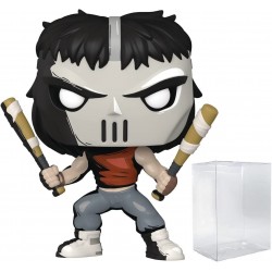 Figura Teenage Mutant Ninja Turtles Casey Jones PX Previews Exclusive Funko Pop! Vinyl Figure Bundled Compatible Pop Box Prot