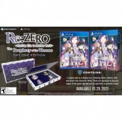 Re:ZERO – The Prophecy of the Throne Day One Edition – PlayStation 4