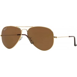 Gafas Ray-ban RB3025-001/57 AVIATOR LARGE METAL GOLD W/Cryst (Importación USA)