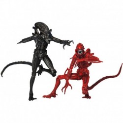 Aliens "Genocide" Black Warrior vs. Red Warrior Action Figure (2-Pack), 7"