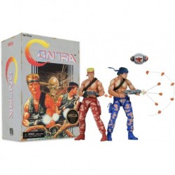 Contra Bill & Lance Video Game Appearance 7" Action Figure 2-Pack