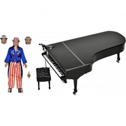 Elton John 8″ Clothed Action Figure with Piano – Live in ’76