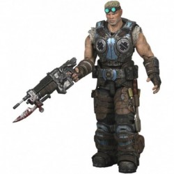 Gears of War NECA 3 Series 2 Action Figure Damon Baird Lancer, Wrench Screwdr...