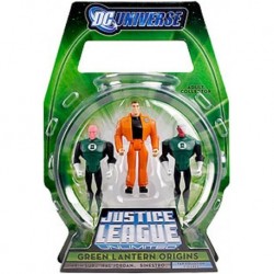 Justice League Unlimited Green Lantern Origins Abin Sur, Hal Jordan & Sinestro Exclusive Action Figu