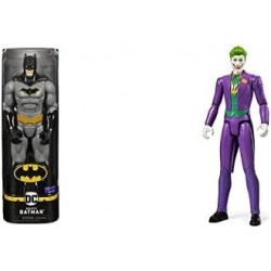 DC Comics Batman & Joker 12" Batman Action Figure Kids Toys for Boys Bundle