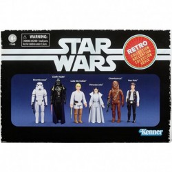 Star Wars Retro Collection Action Figure Set by Hasbro Star Wars: A New Hope Collectible Multipack