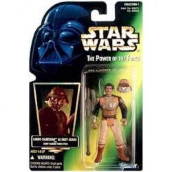 Star Wars Power of the Force Green Card Lando Calrissian Skiff Guard Action Figure 3.75 Inches