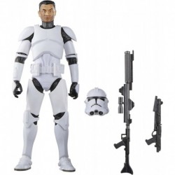 STAR WARS The Black Series Phase II Clone Trooper, The Clone Wars 6-Inch Action Figures, Ages 4 and