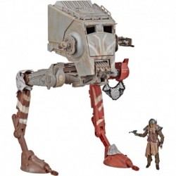 STAR WARS The Vintage Collection The Mandalorian at-ST Raider Toy Vehicle with Figure, Toys for Kids