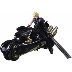 Square Enix Final Fantasy VII: Advent Children: Cloud Strife & Fenrir Play Arts Kai Action Figure