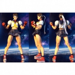 Square Enix Sakura Super Street Fighter IV Play Arts Kai Action Figure