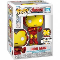 Pop! & Pin: The Avengers: Earth's Mightiest Heroes - 60th Anniversary, Iron Man with Pin, Amazon Exc