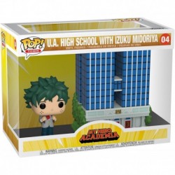 Pop! Town: My Hero Academia - U.A. High School with Deku in Uniform, Multicolor