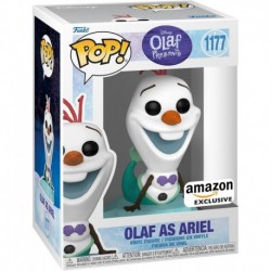 POP Pop! Disney!: Olaf Presents - Olaf as Ariel, Snowman- POP 1 Multicolor