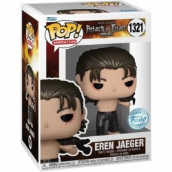 Pop! Animation: Attack on Titan - Eren Jaeger (Metallic), Amazon Exclusive