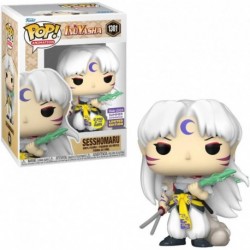 Pop Animation Inuyasha Glow in The Dark Sesshomaru SDCC 2023 Summer Convention Exclusive