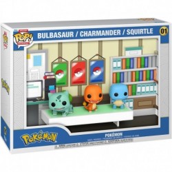 Pop! Moments Deluxe: Pokemon - Bulbasaur, Charmander, Squirtle