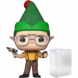 POP The Office - Dwight Schrute as Elf Funko Pop! Vinyl Figure (Bundled with Compatible Pop Box Prot