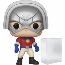 Suicide Squad - Peacemaker Funko Pop! Vinyl Figure (Bundled with Compatible Pop Box Protector Case),