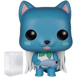 Pop! Anime: Fairy Tail - Happy Vinyl Figure (Bundled with Compatible Box Protector Case), Multicolor