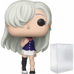 POP Anime: Seven Deadly Sins - Elizabeth Funko Vinyl Figure (Bundled with Compatible Box Protector C