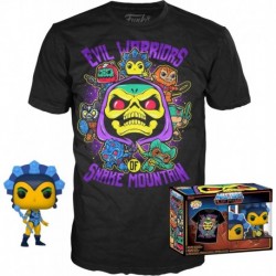 Pop! & Tee: Motu - Evil Lyn - Glow in The Dark - Large - (L) - Masters of The Universe - T-Shirt - C